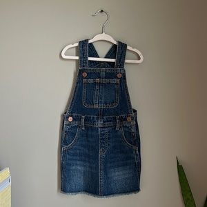Girls Old Navy Jean Overall Dress Size 3T